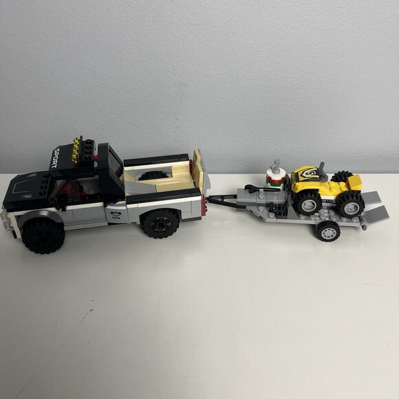 LEGO City ATV Race Team - 60148 - Complete And Fully Built - w/Minifigs & Manual - Picture 4 of 14